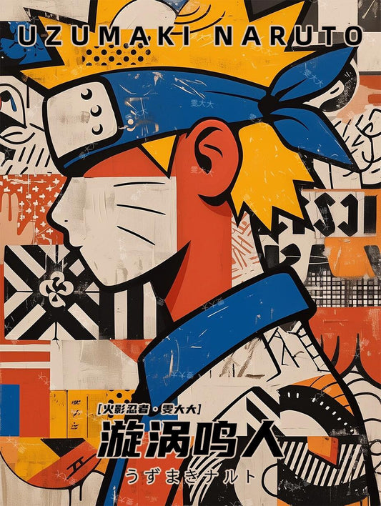 NARUTOイラストレーション漩涡鸣人 うずまきナルト