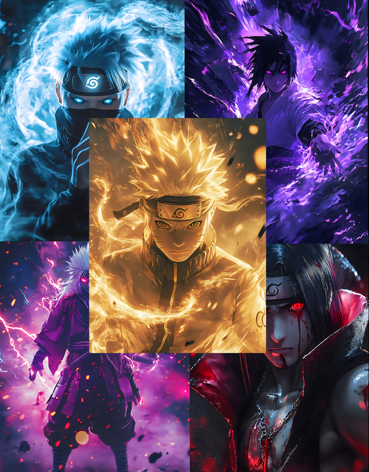Naruto Mobile Wallpaper Collection HD 6K 100 Images (Discount First 50 Orders)