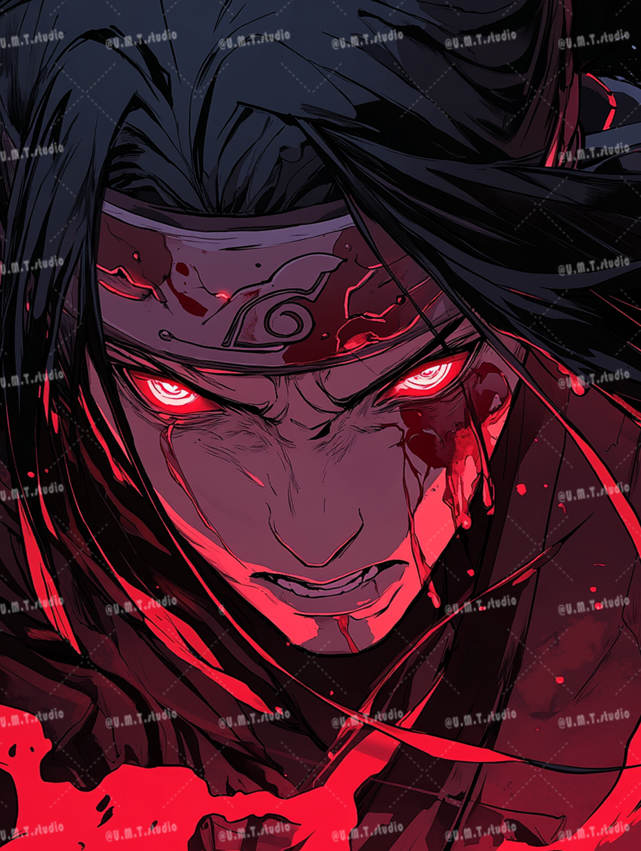 Sasuke Uchiha Mobile Wallpaper 001