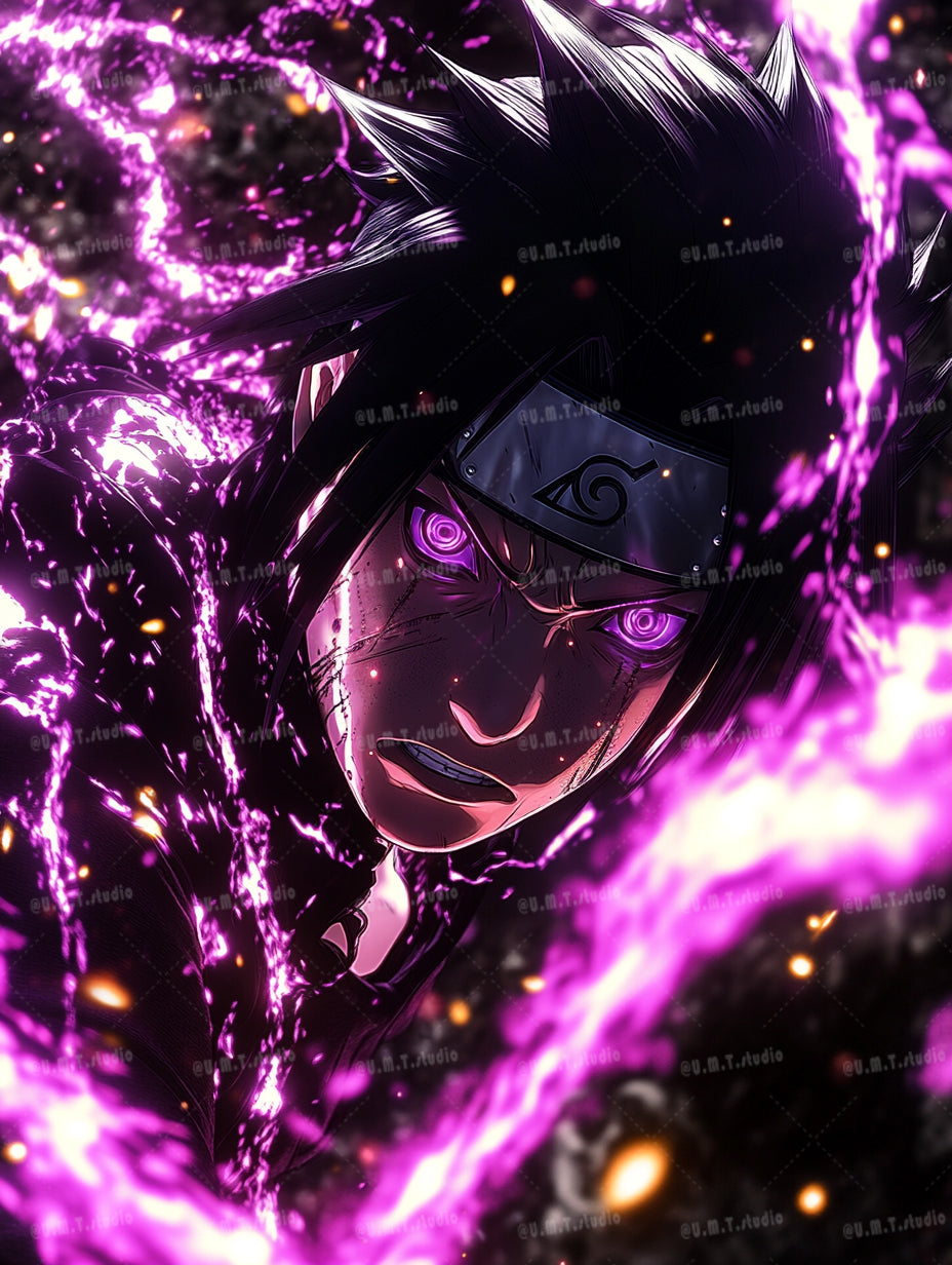 Sasuke Uchiha Mobile Wallpaper 007