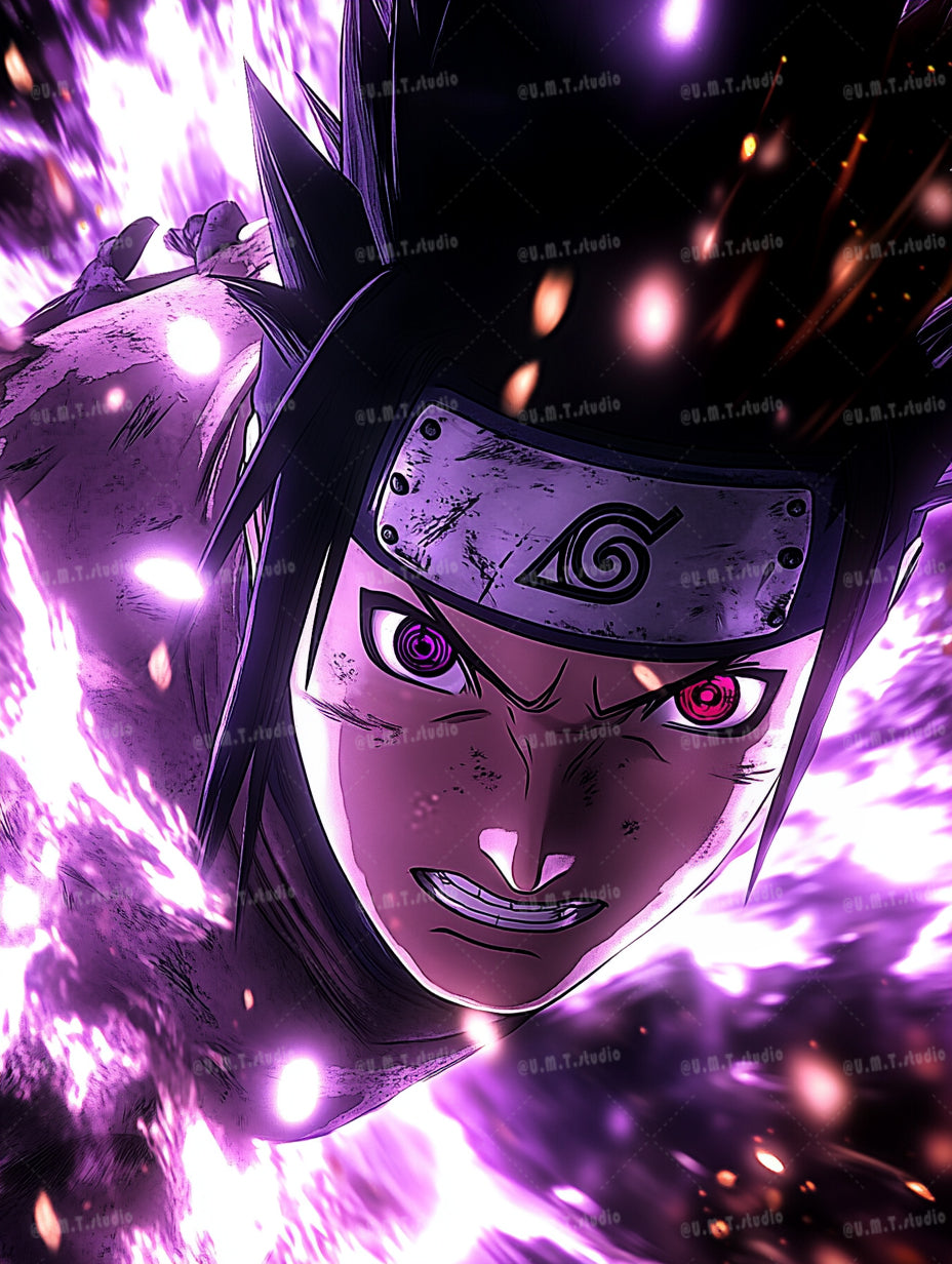 Sasuke Uchiha Mobile Wallpaper 010