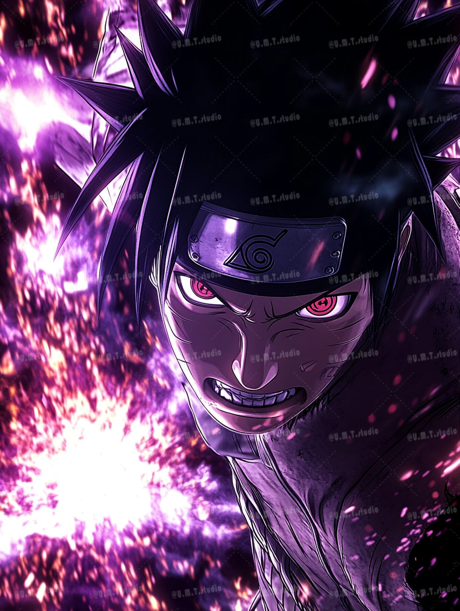 Sasuke Uchiha Mobile Wallpaper 013