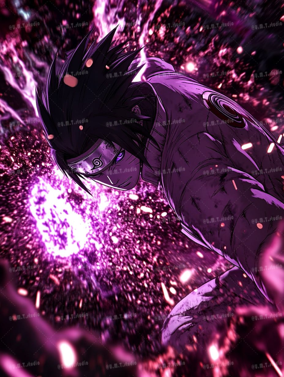 Sasuke Uchiha Mobile Wallpaper 014