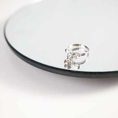 Bow Smile S925 Silver Ring